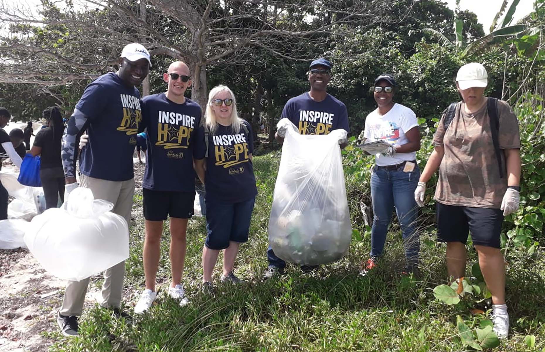 beach clean up