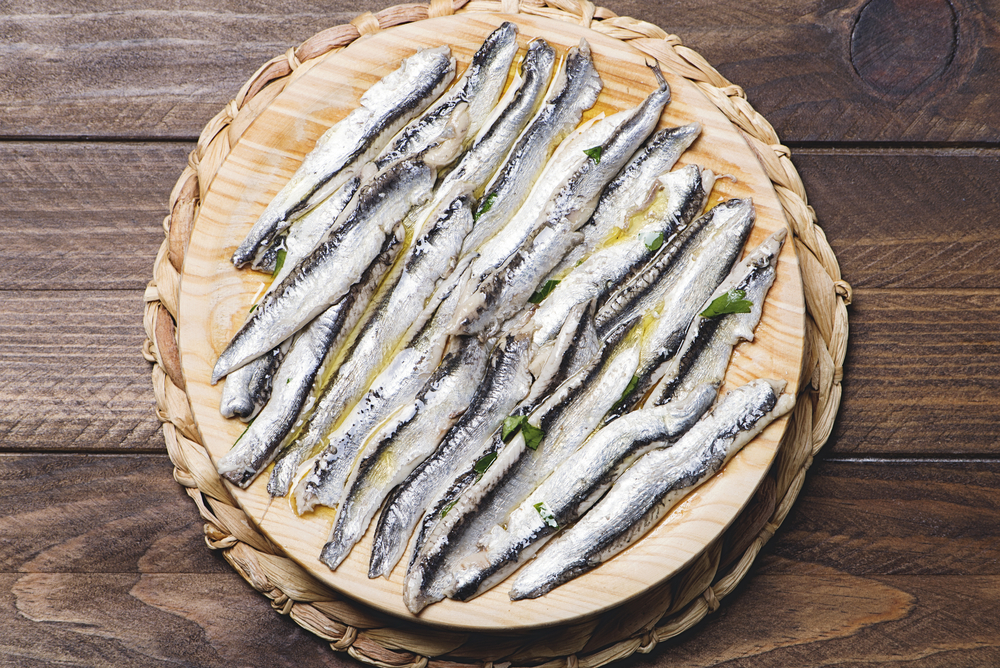 Marinated Fresh Cured Anchovies 30 days of Greek food