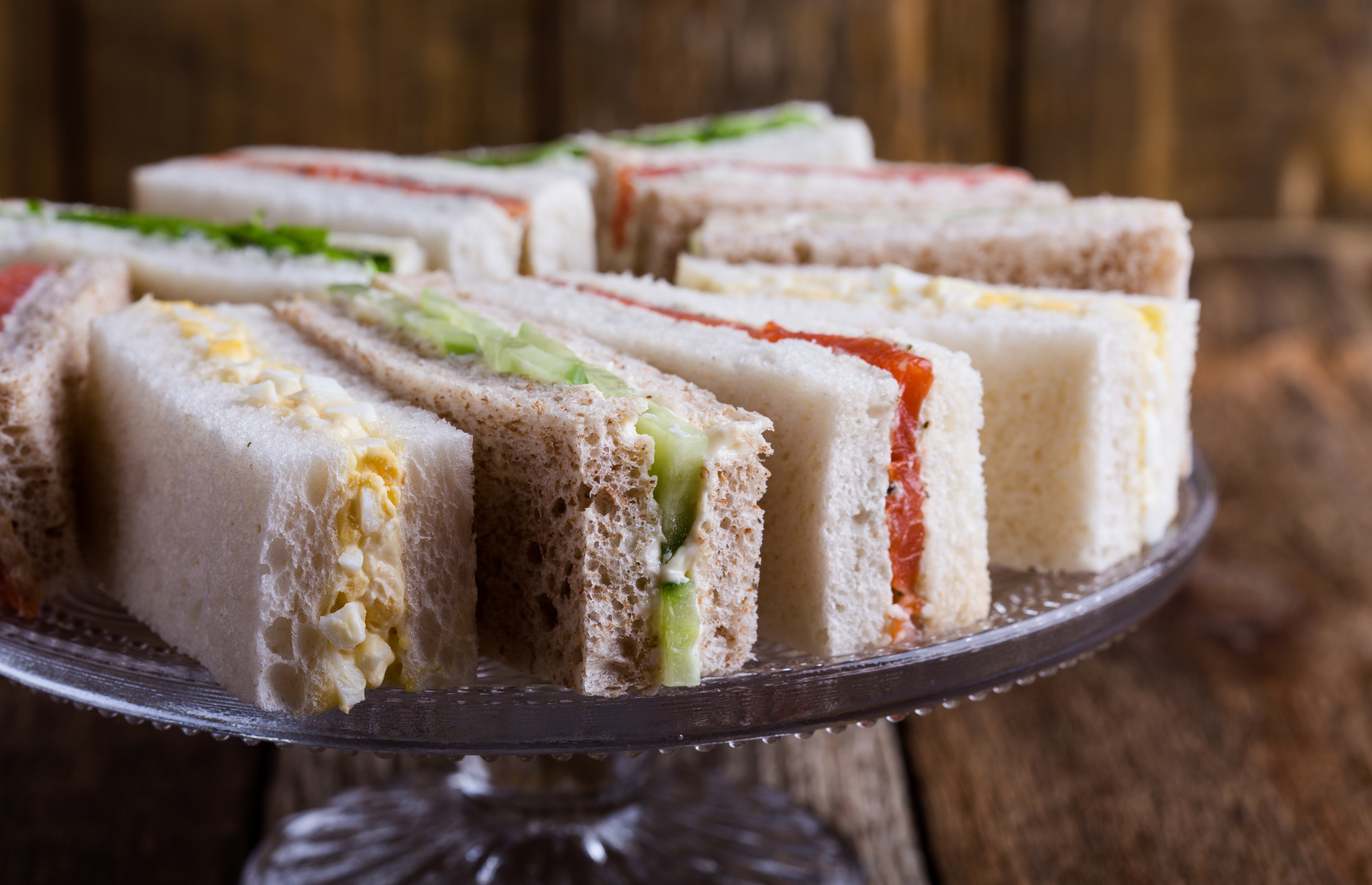 Afternoon tea sandwiches