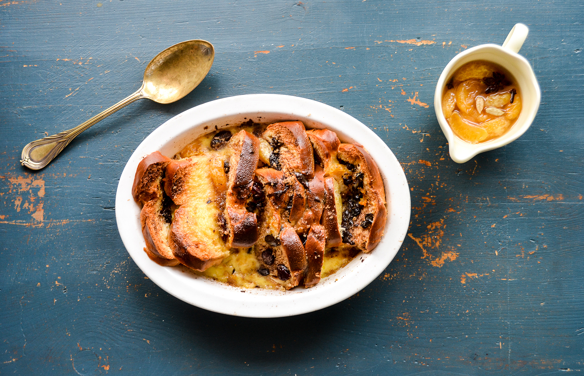 Panettone bread and butter pudding: Christmas leftovers (Image: Nature's Finest/loveFOOD)