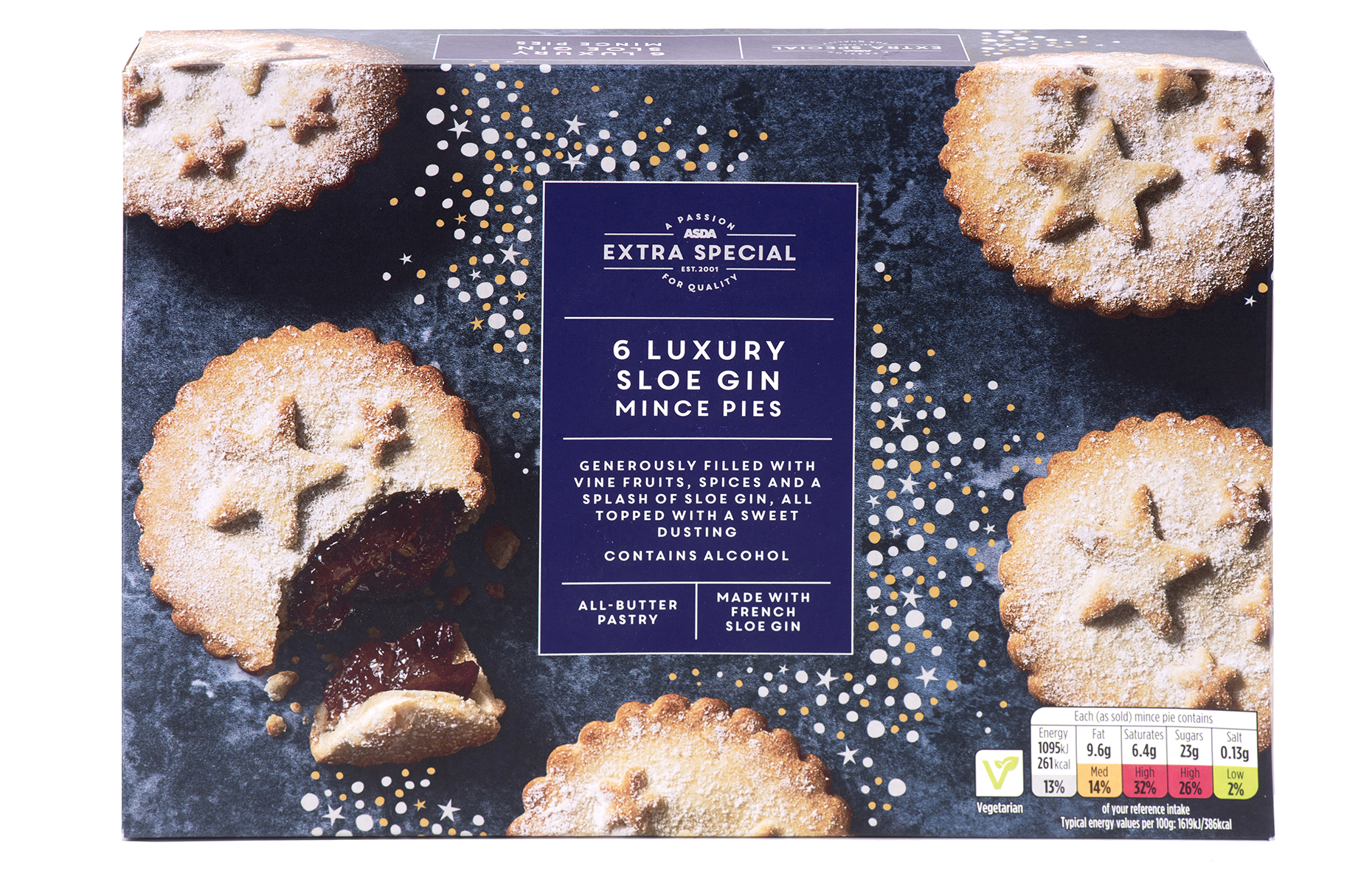 ASDA Extra Special sloe gin mince pies