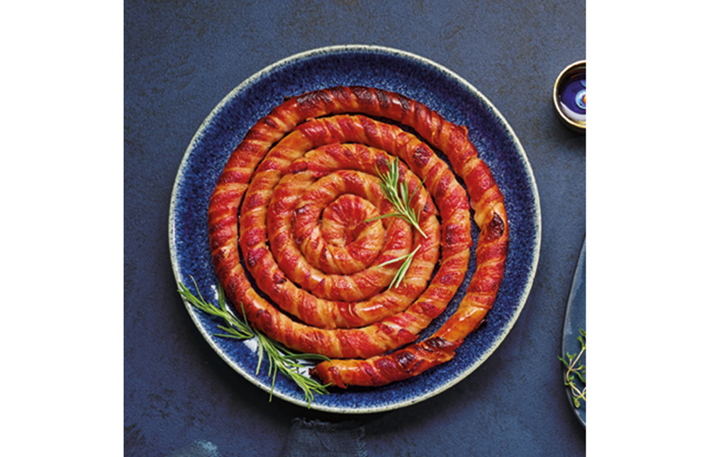 Aldi two-metre long pig in blanket