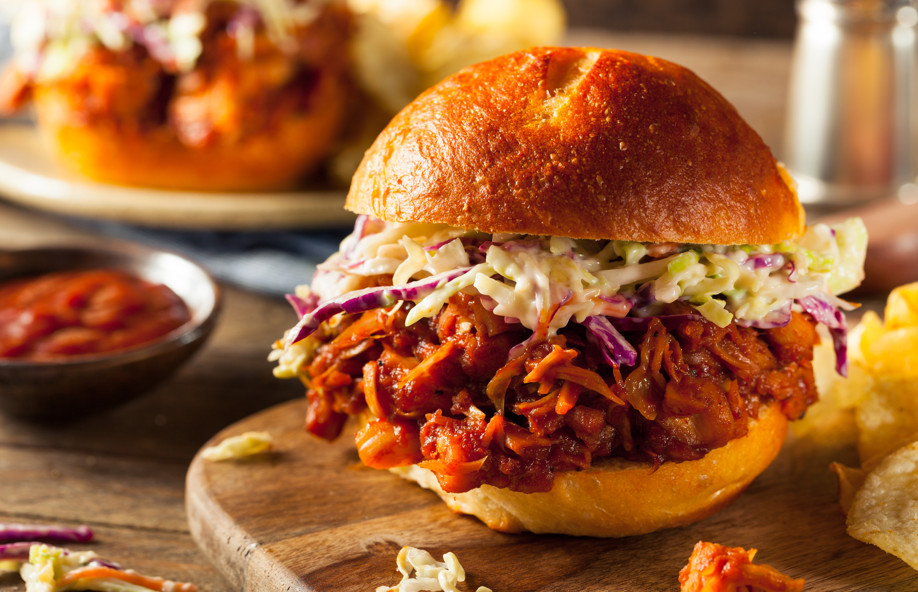 Jackfruit burger