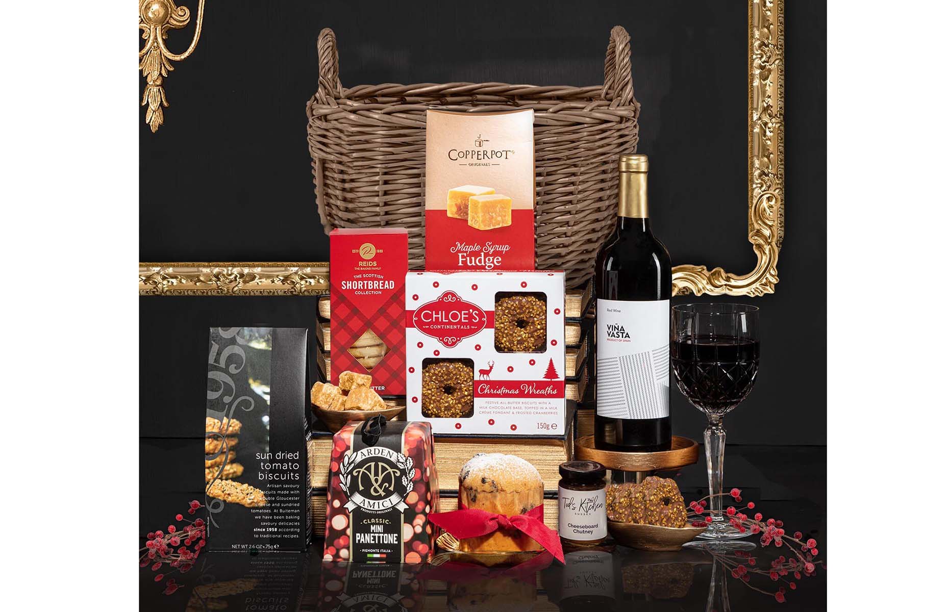 Christmas All Wrapped Up Todhunter Christmas hamper 2020