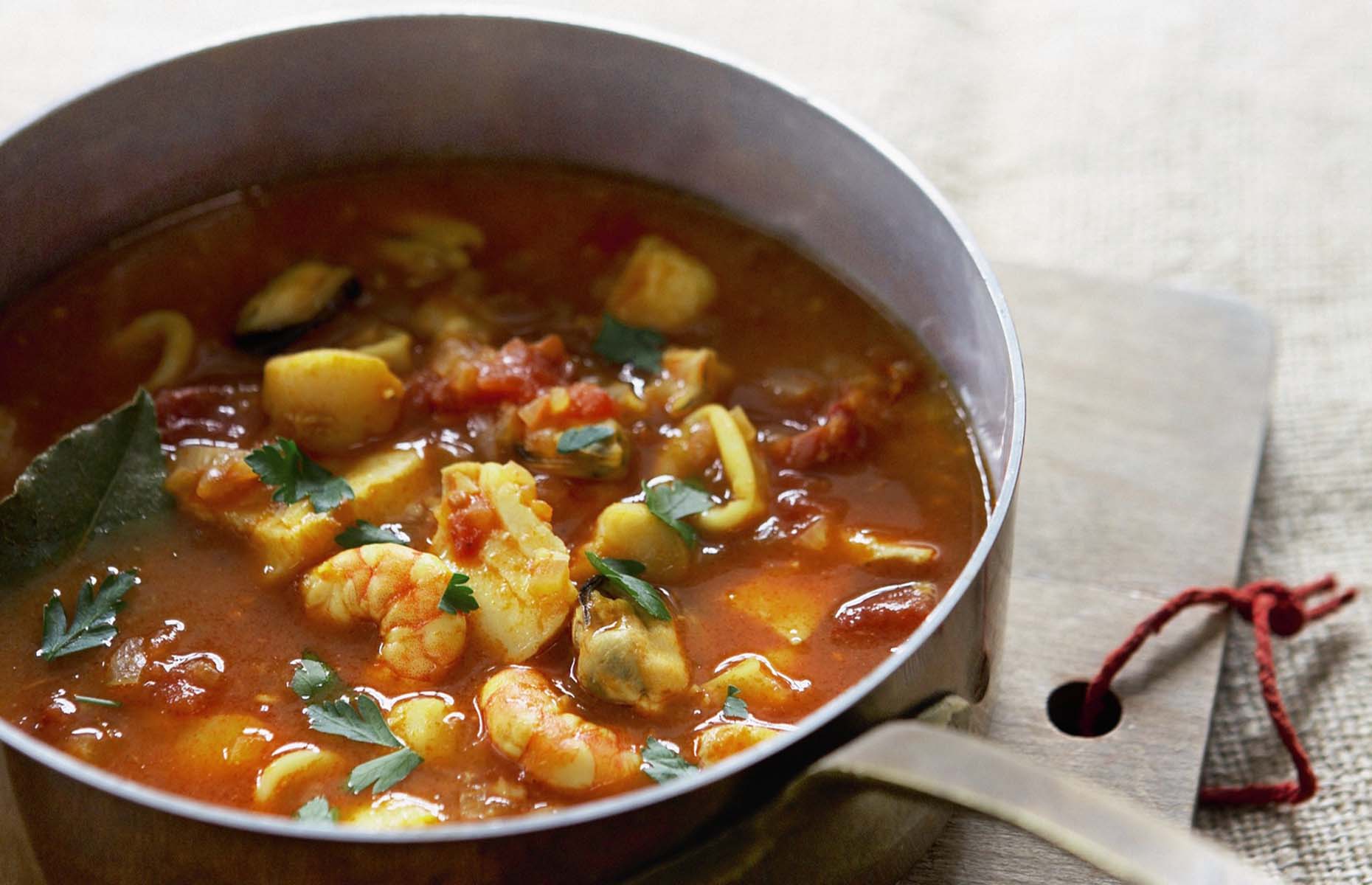 Chunky fish soup (Image: Waitrose & Partners/loveFOOD)