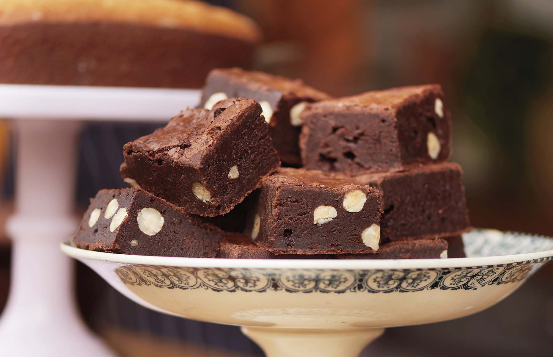 Hazelnut brownies (Image: Towpath: Recipes & Stories/Chelsea Green Publishing)