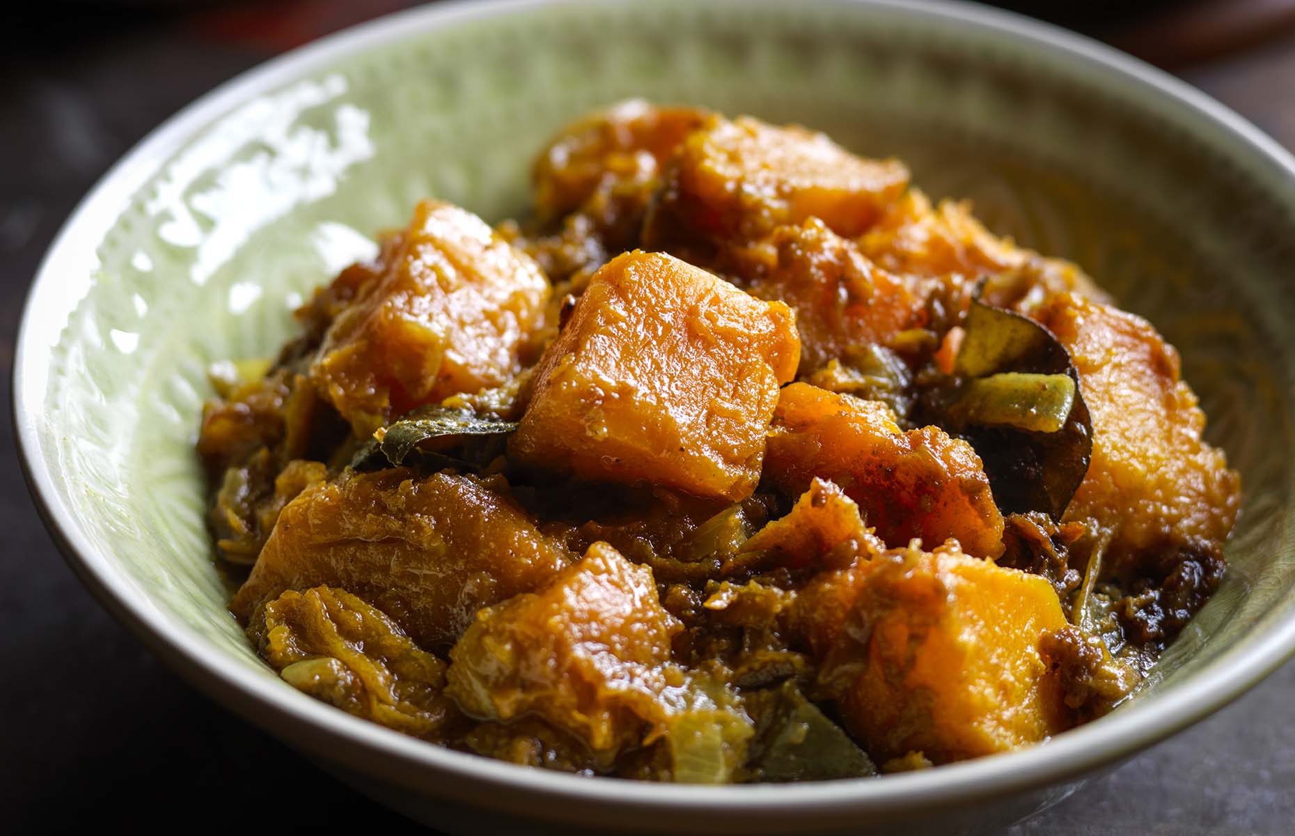 Golden squash curry (Image: Manadalay/Bloomsbury)