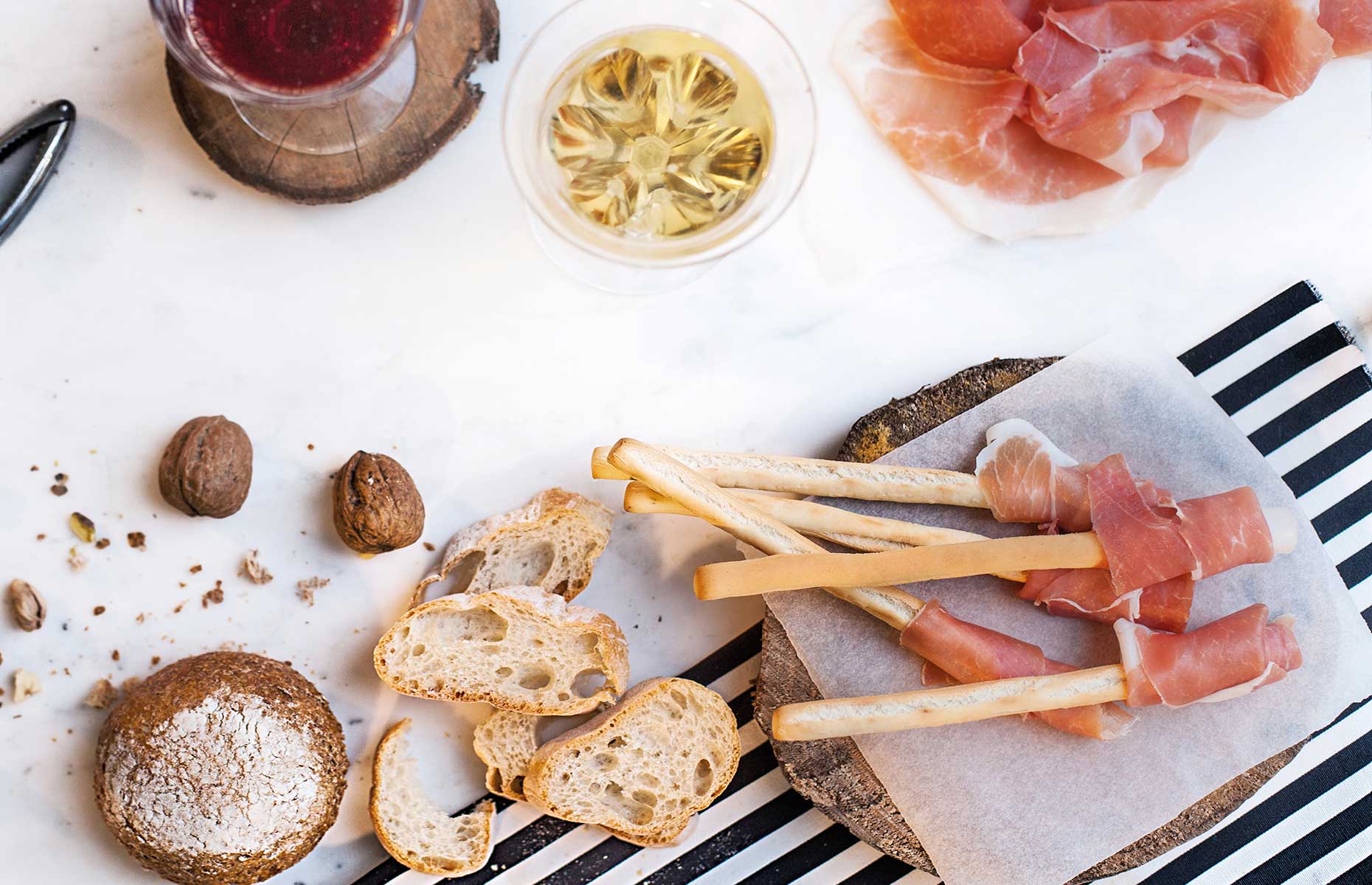 Parma Ham antipasti (Image courtesy of Consorzio del Prosciutto di Parma)