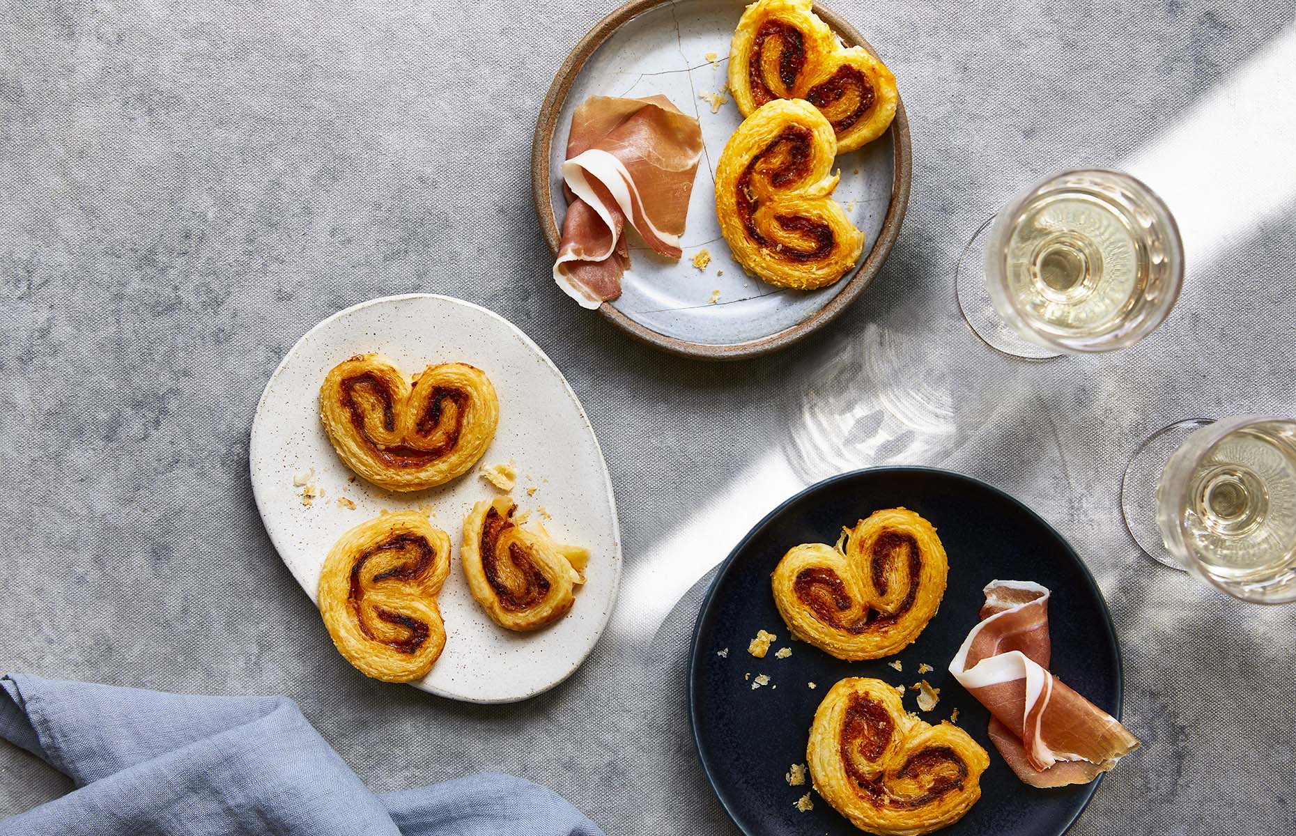 Parma Ham palmiers (Image: Prosciutto di Parma/loveFOOD)