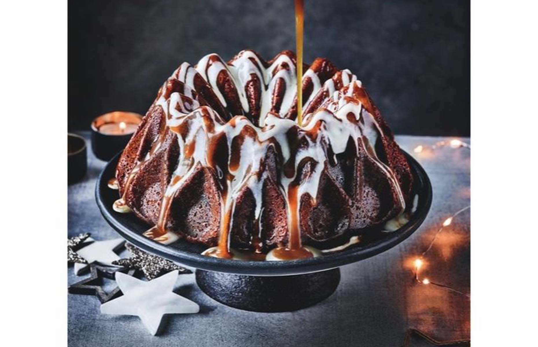 M&S Collection Sticky Toffee Pudding Crown Christmas dessert 2021