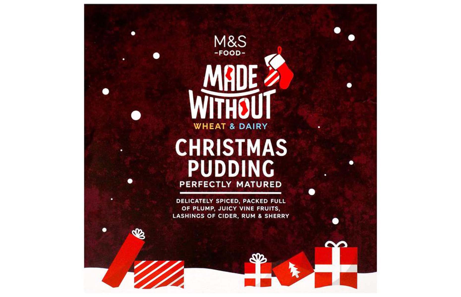 M&S Made Without Christmas pudding 2021