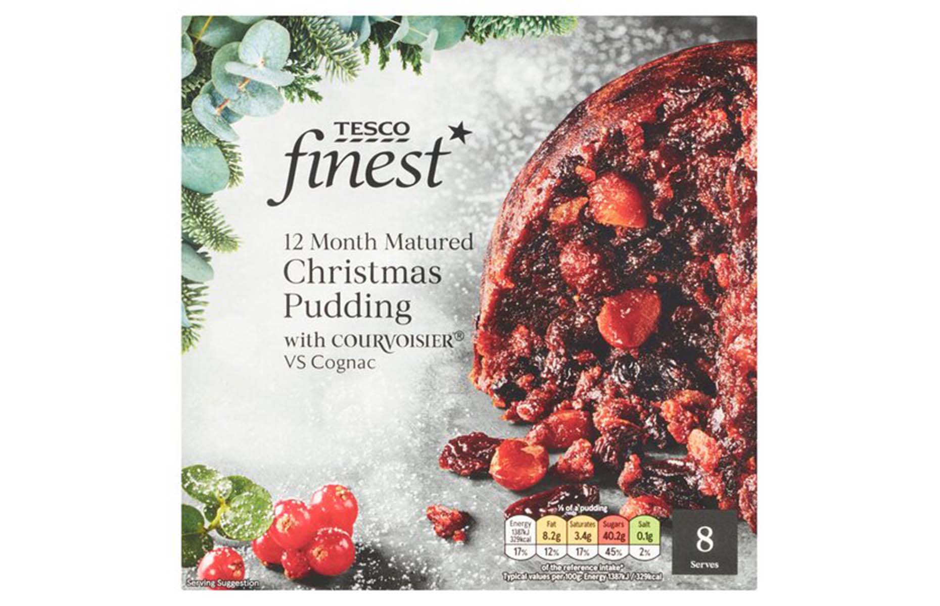 Tesco Finest 12 Month Matured Christmas pudding 2021