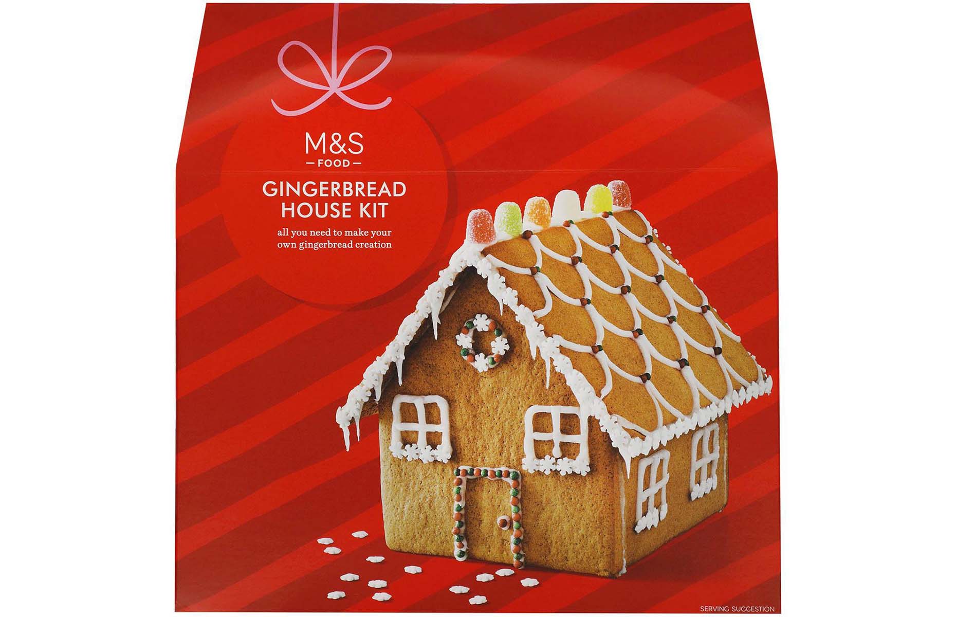 M&S gingerbread house kit 2021