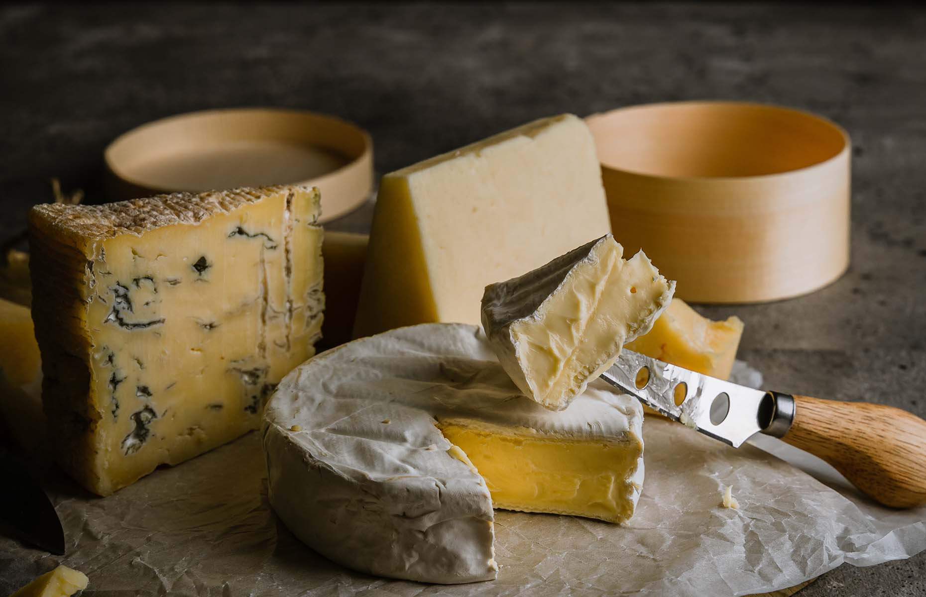 Christmas cheese selection for a cheeseboard (Image: Albina Bugarcheva/Shutterstock)