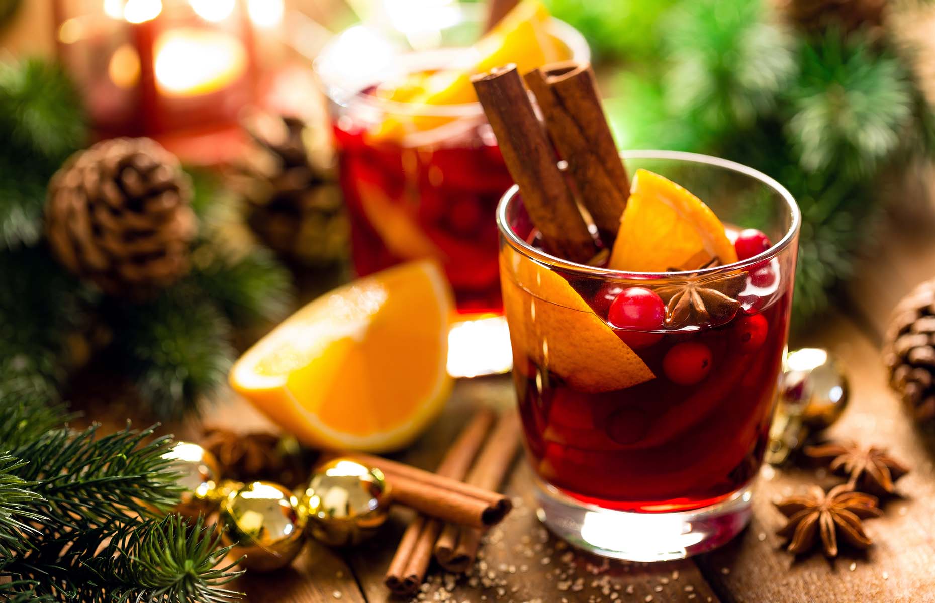 Homemade mulled wine in a glass (Image: Sea Wave/Shutterstock)
