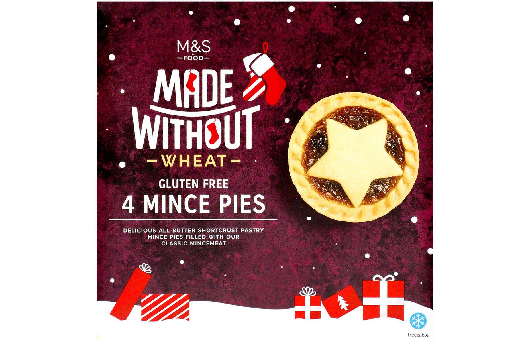 M&S Made Without gluten-free mince pies 2021