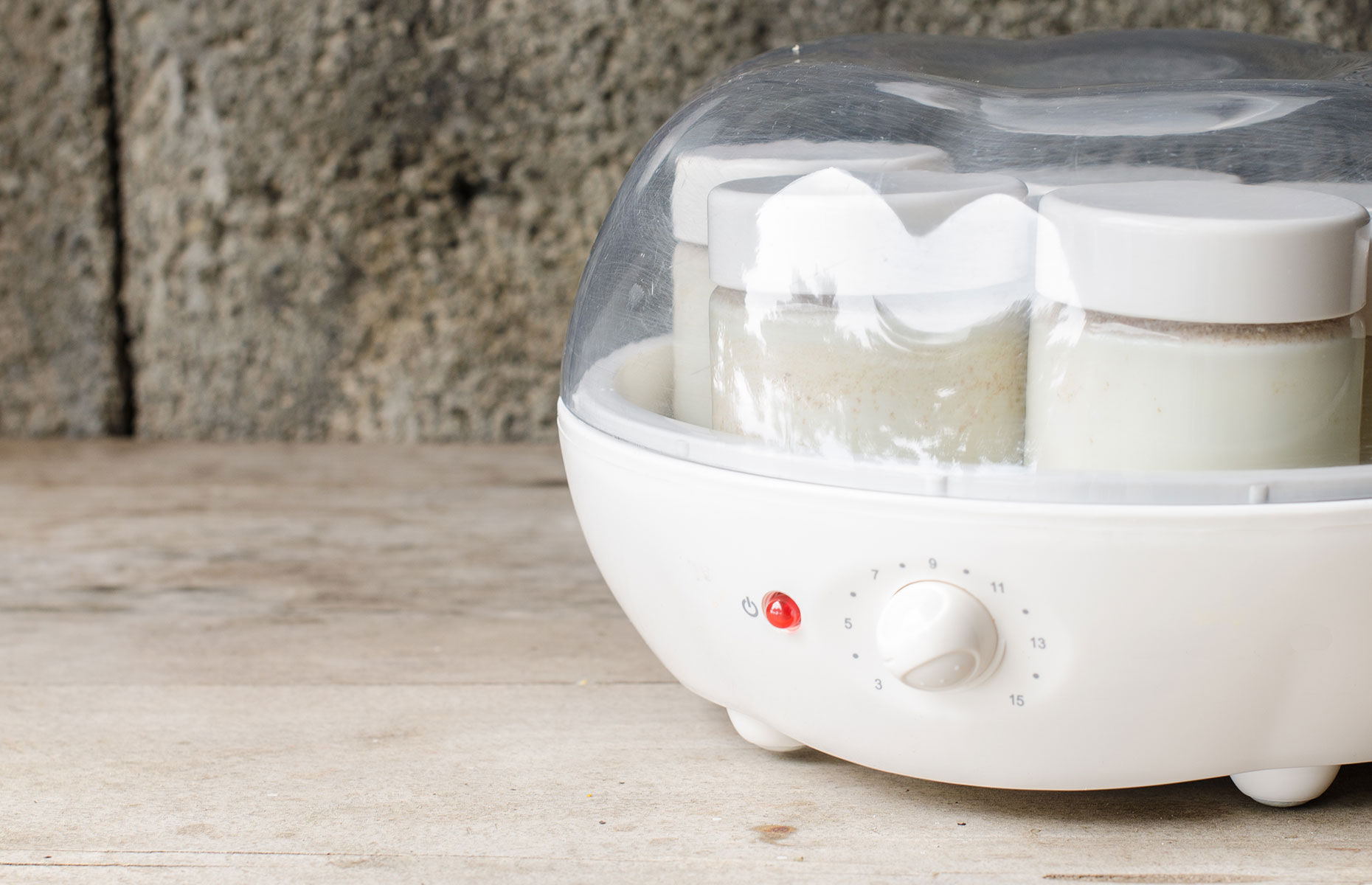 Yogurt maker machine (Image: acongar/Shutterstock)