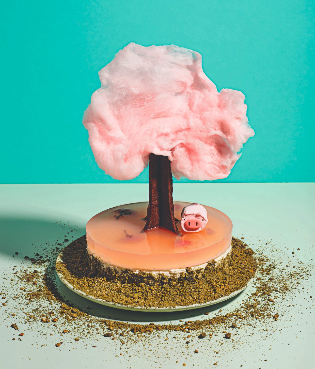 Cherry blossom cake. Image: Ellis Parrinder