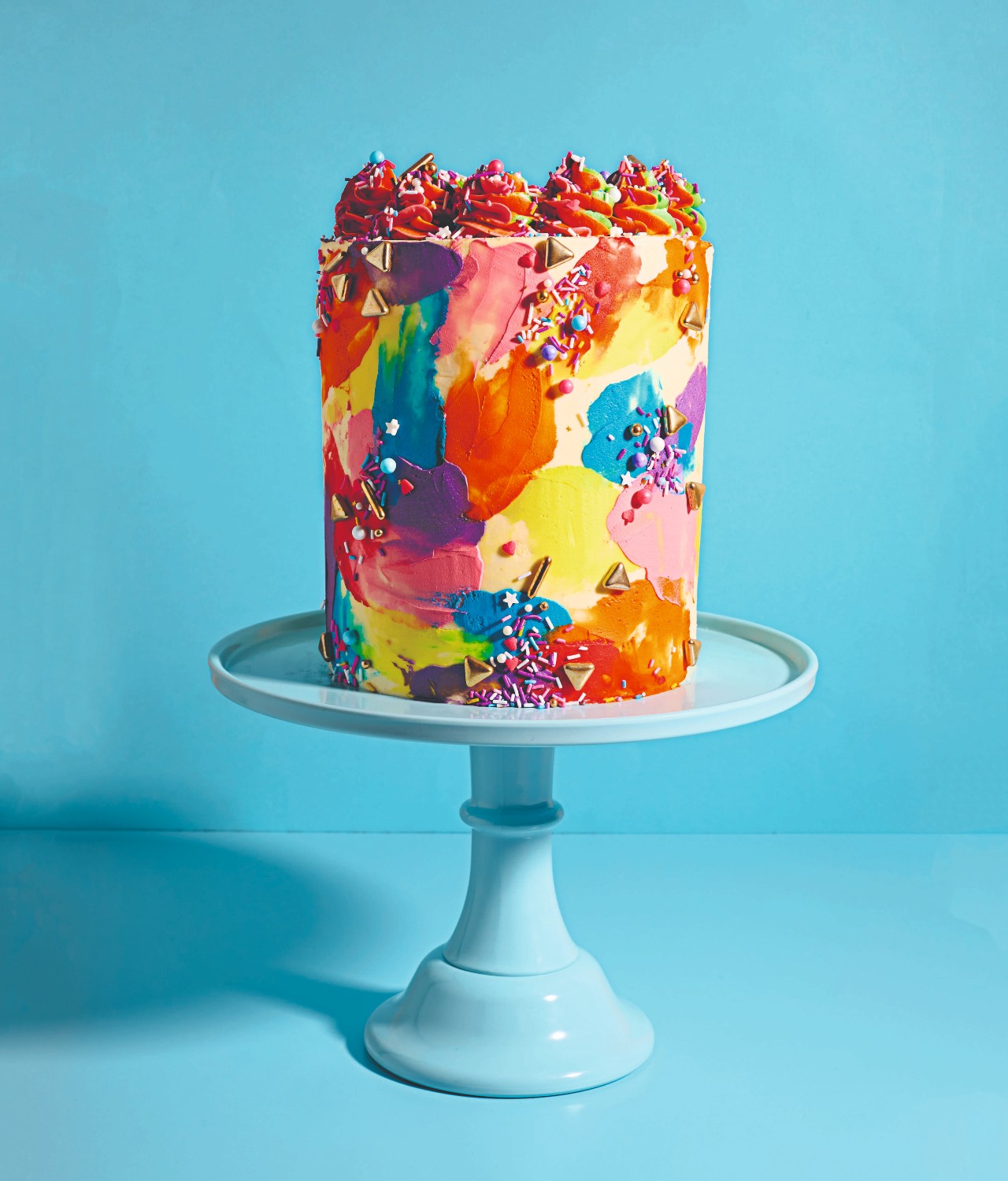 Holi cake. Image: Ellis Parrinder