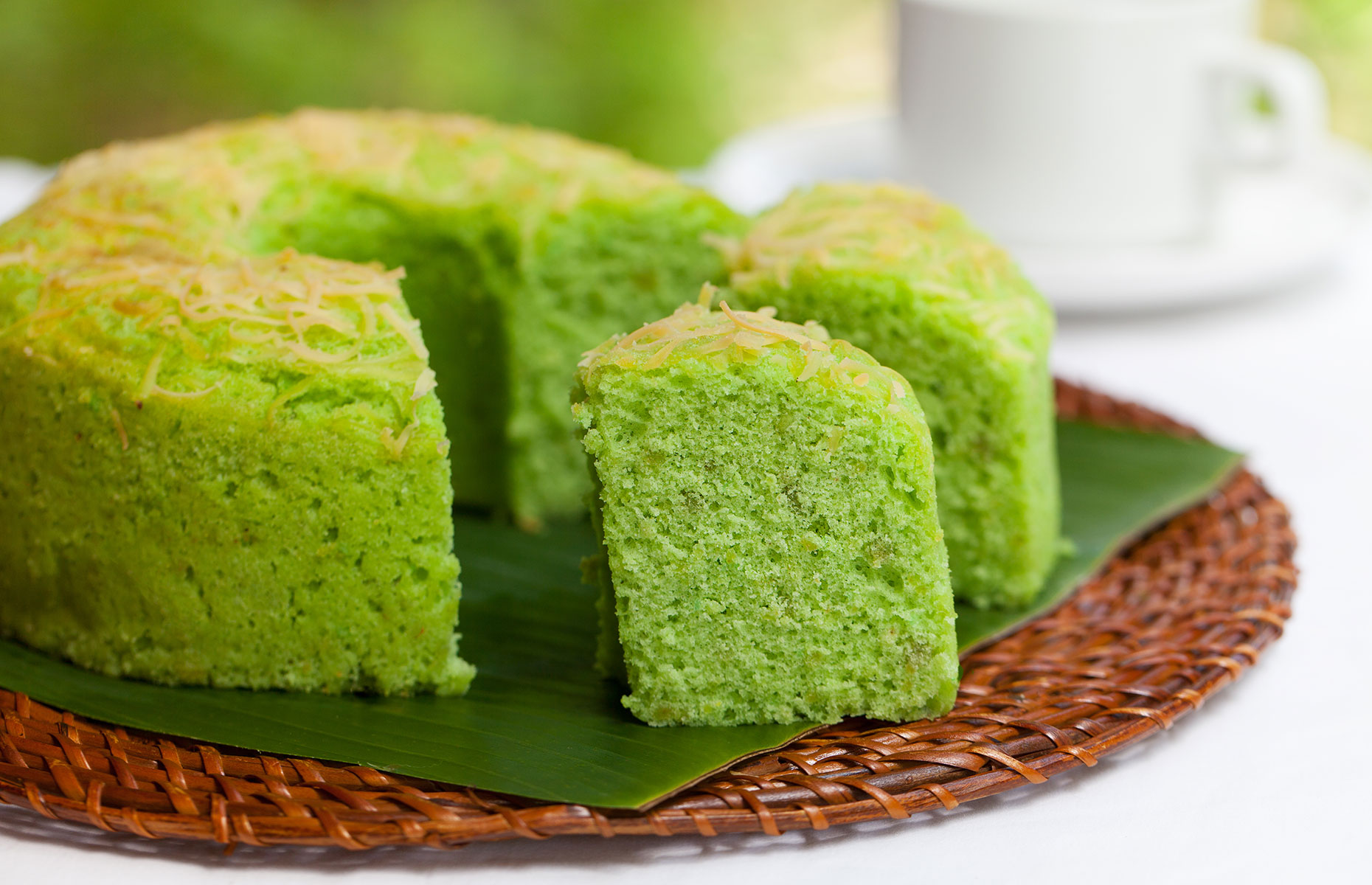 Pandan cake (Image: Anna_Pustynnikova/Shutterstock) 