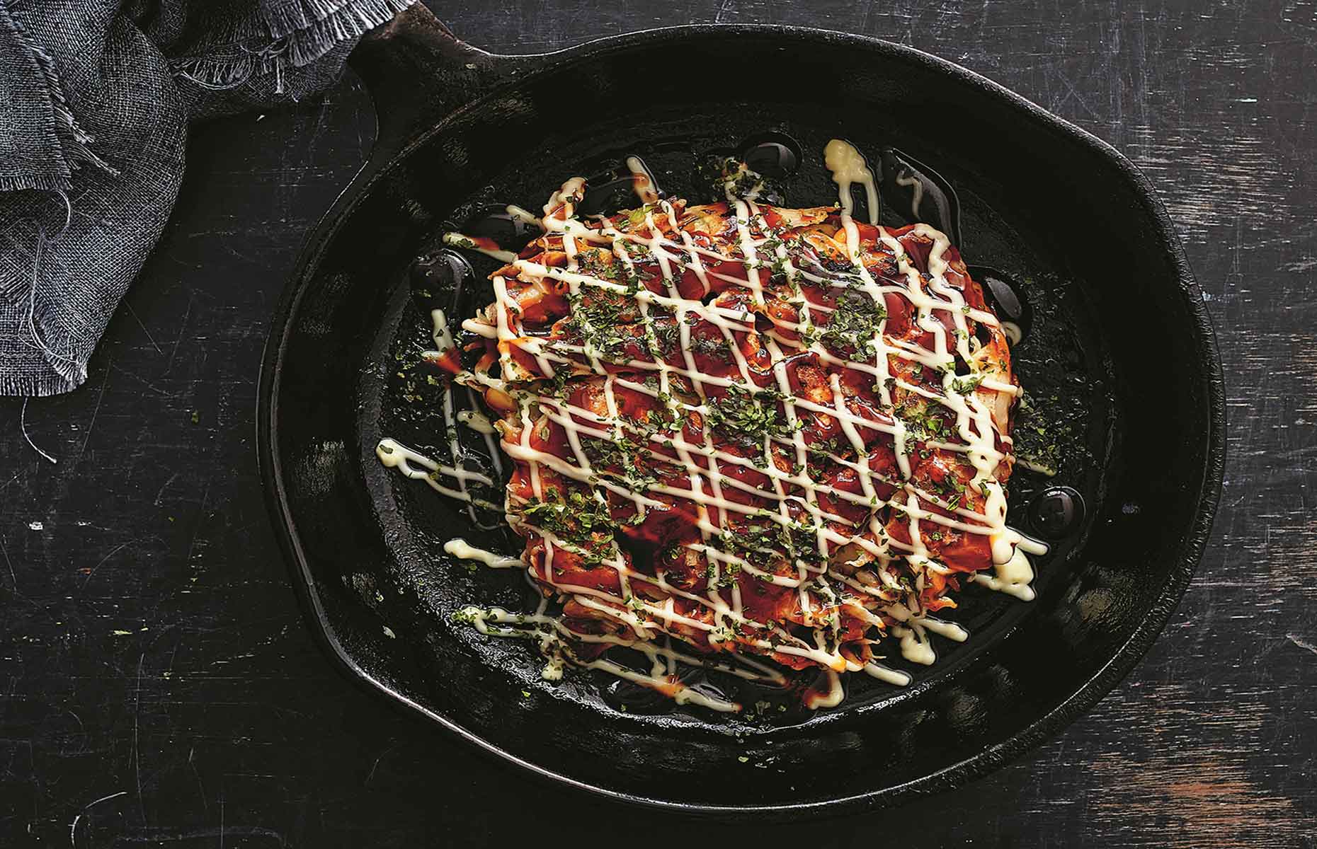 Okonomiyaki (Image: Yuki Sugiura/Pavilion Books)