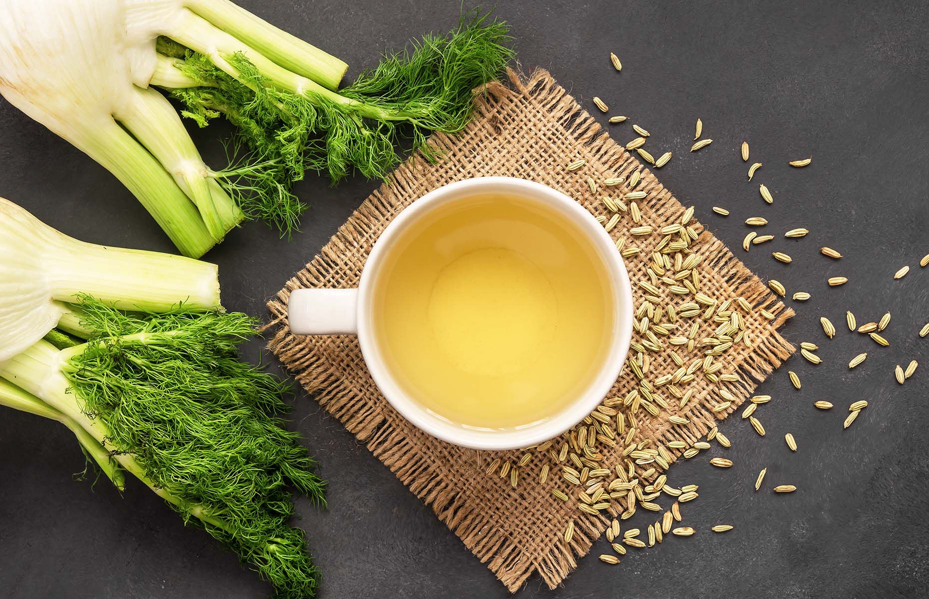 Fennel bulb, seeds and tea