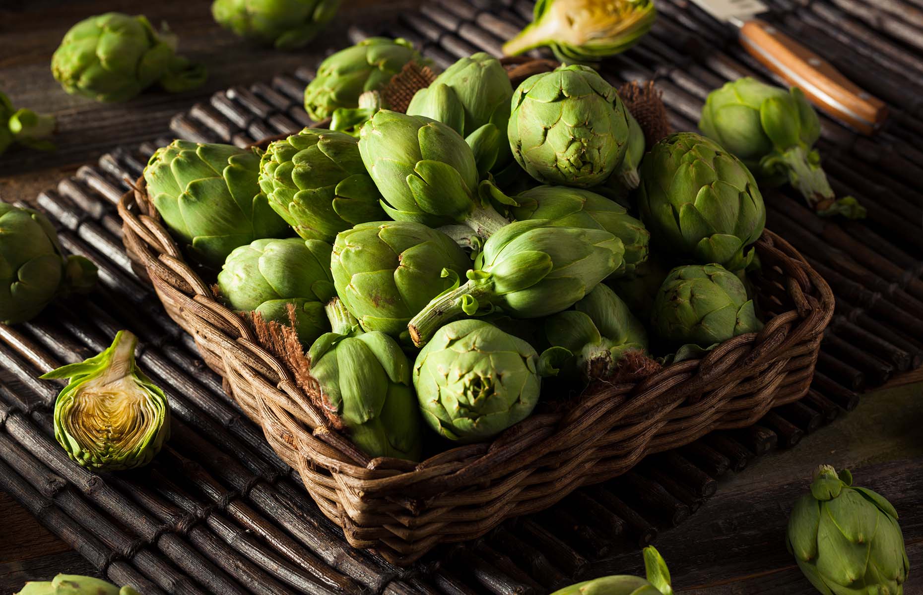 Baby artichokes