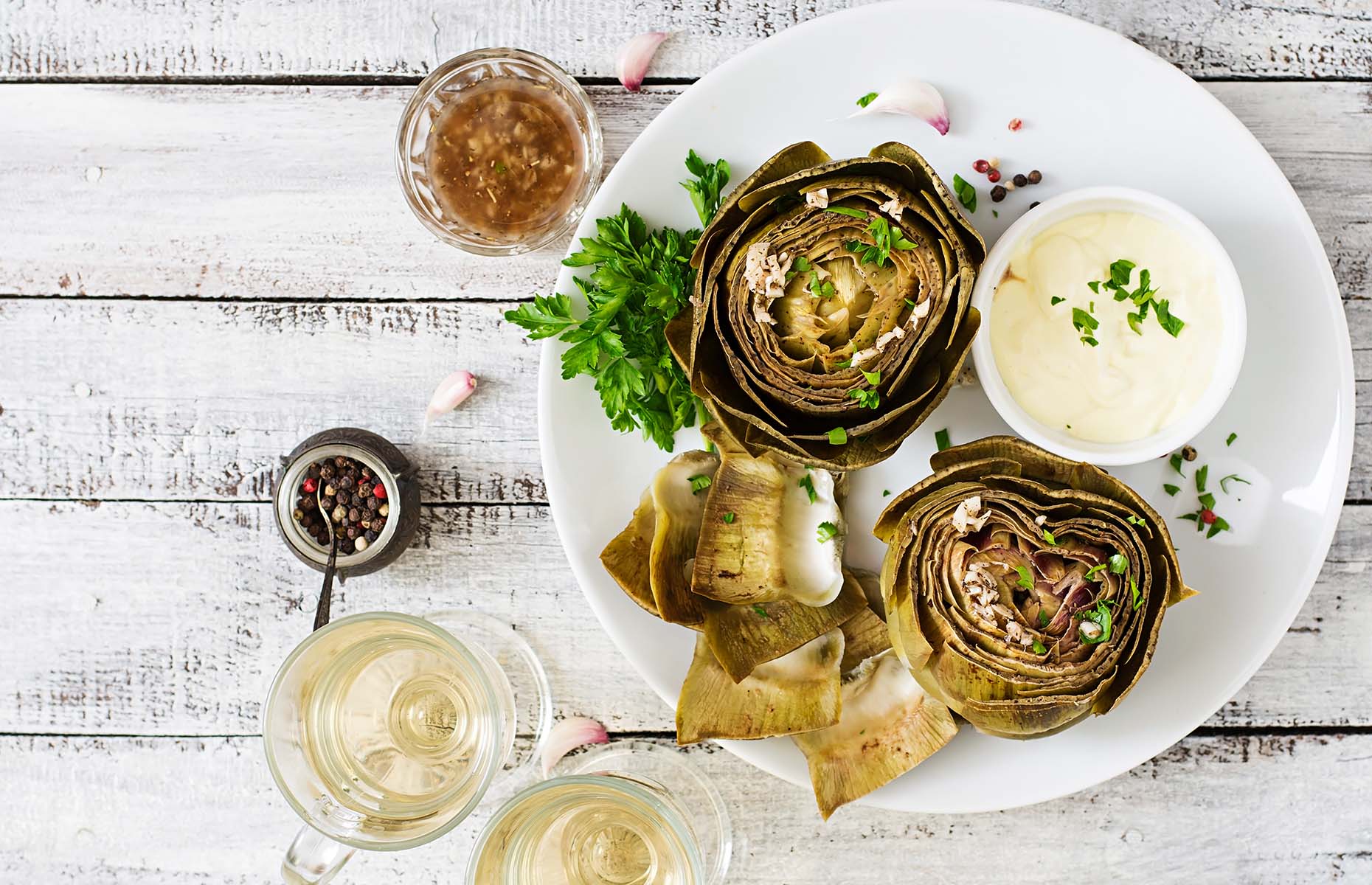 How to cook artichokes: whole artichoke