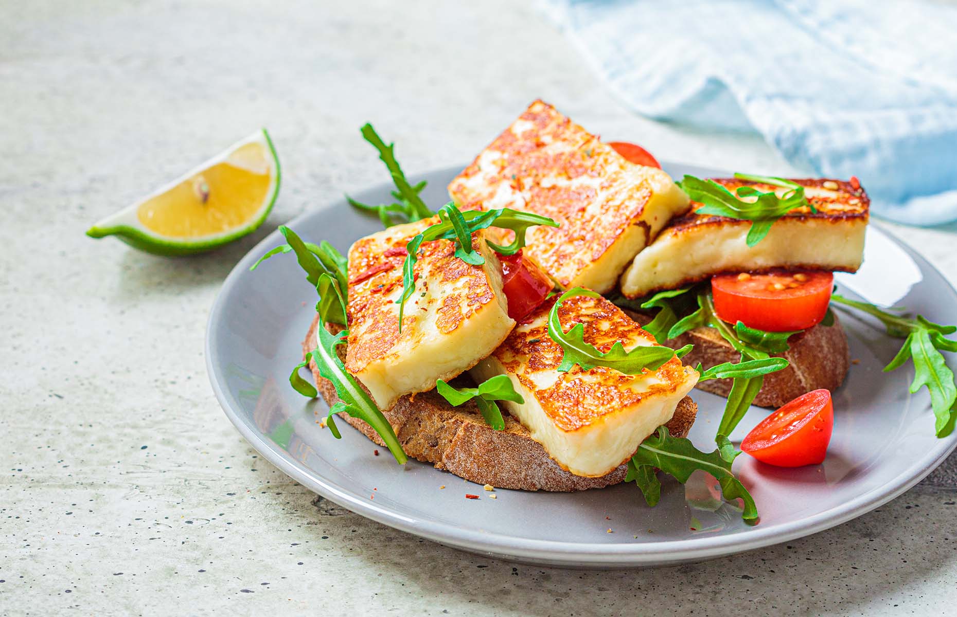 Freshly fried halloumi (Image: Nina Firsova/Shutterstock)