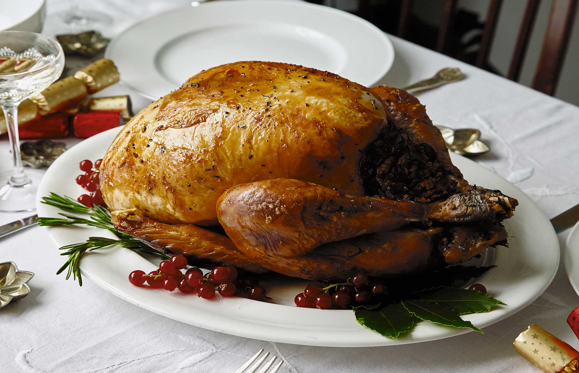 Roast turkey (Image: Ola O Smit/Ebury Press)