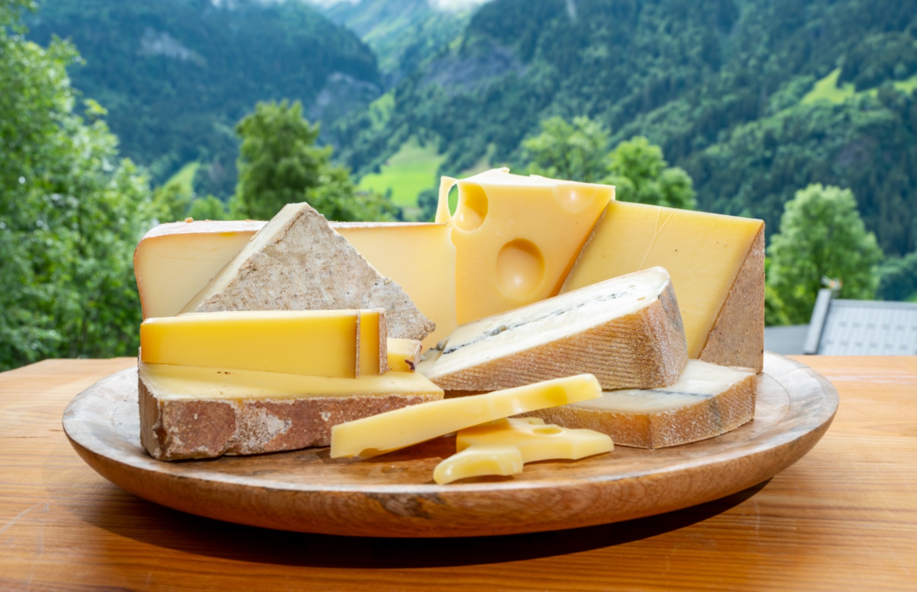 Alpine cheeses (Image: barmalini/Shutterstock)