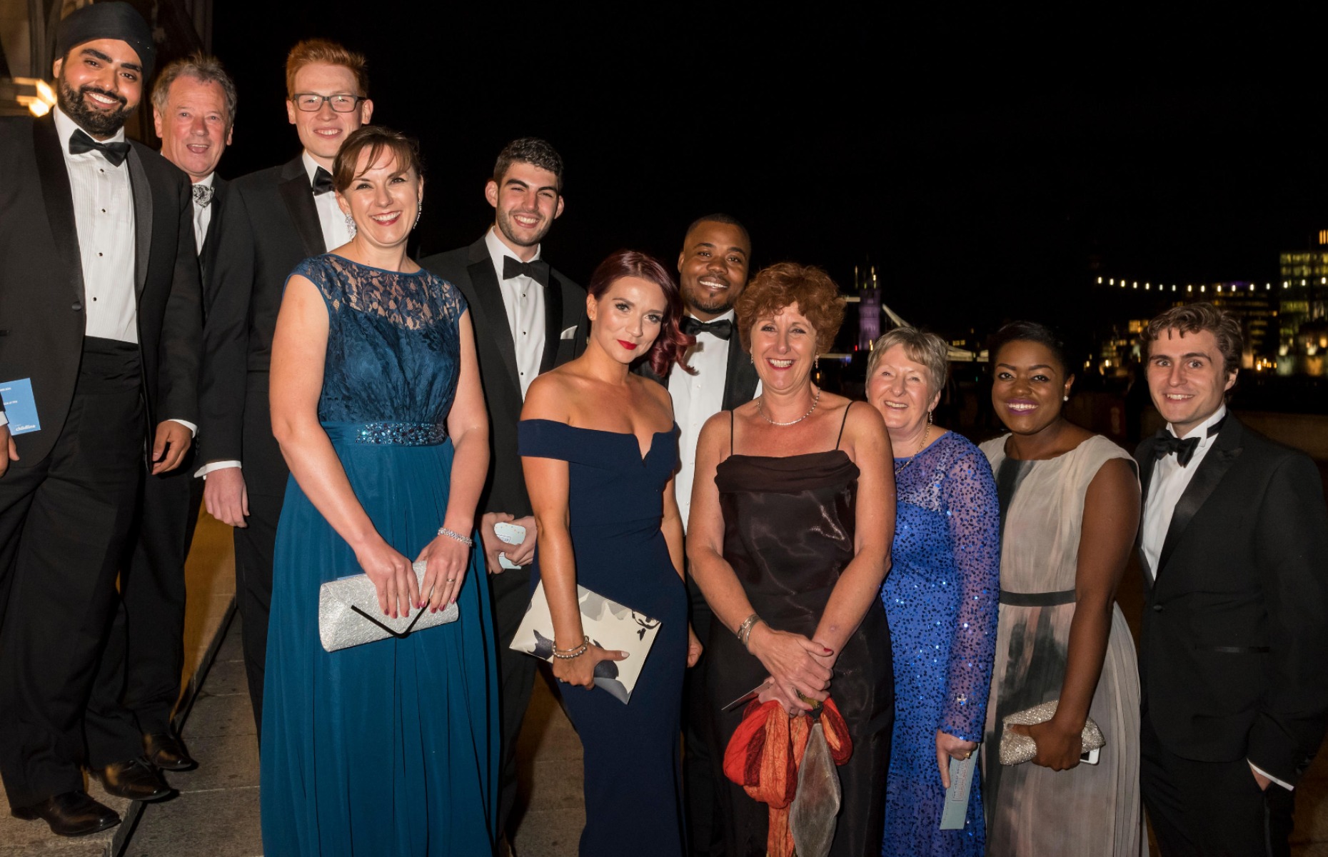 Benjamina Ebuehi (second from right) with her fellow Great British Bake Off contestants in 2016 (Image: Stephen Chung/Alamy Stock Photo)