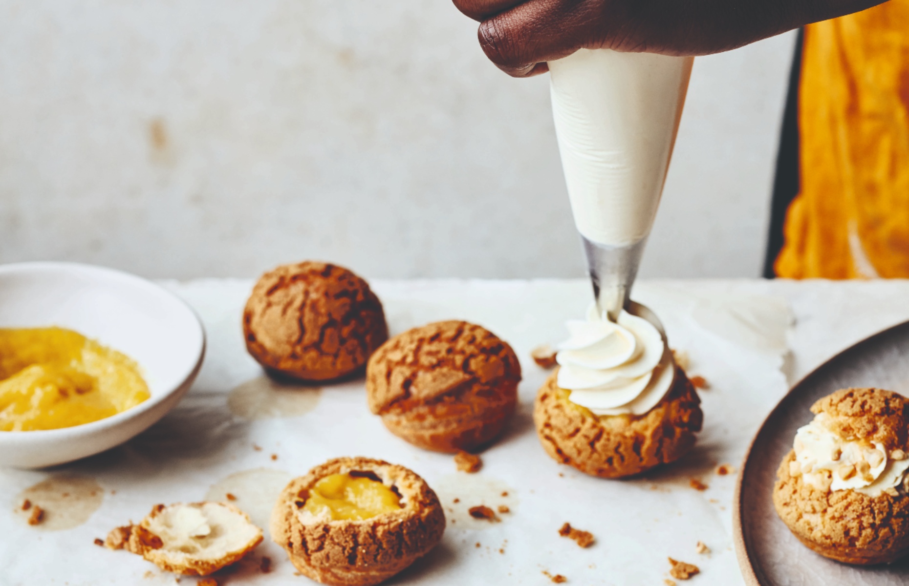 Benjamina Ebuehi baking a recipe from her cookbook(Image: Laura Edwards/Quadrille)