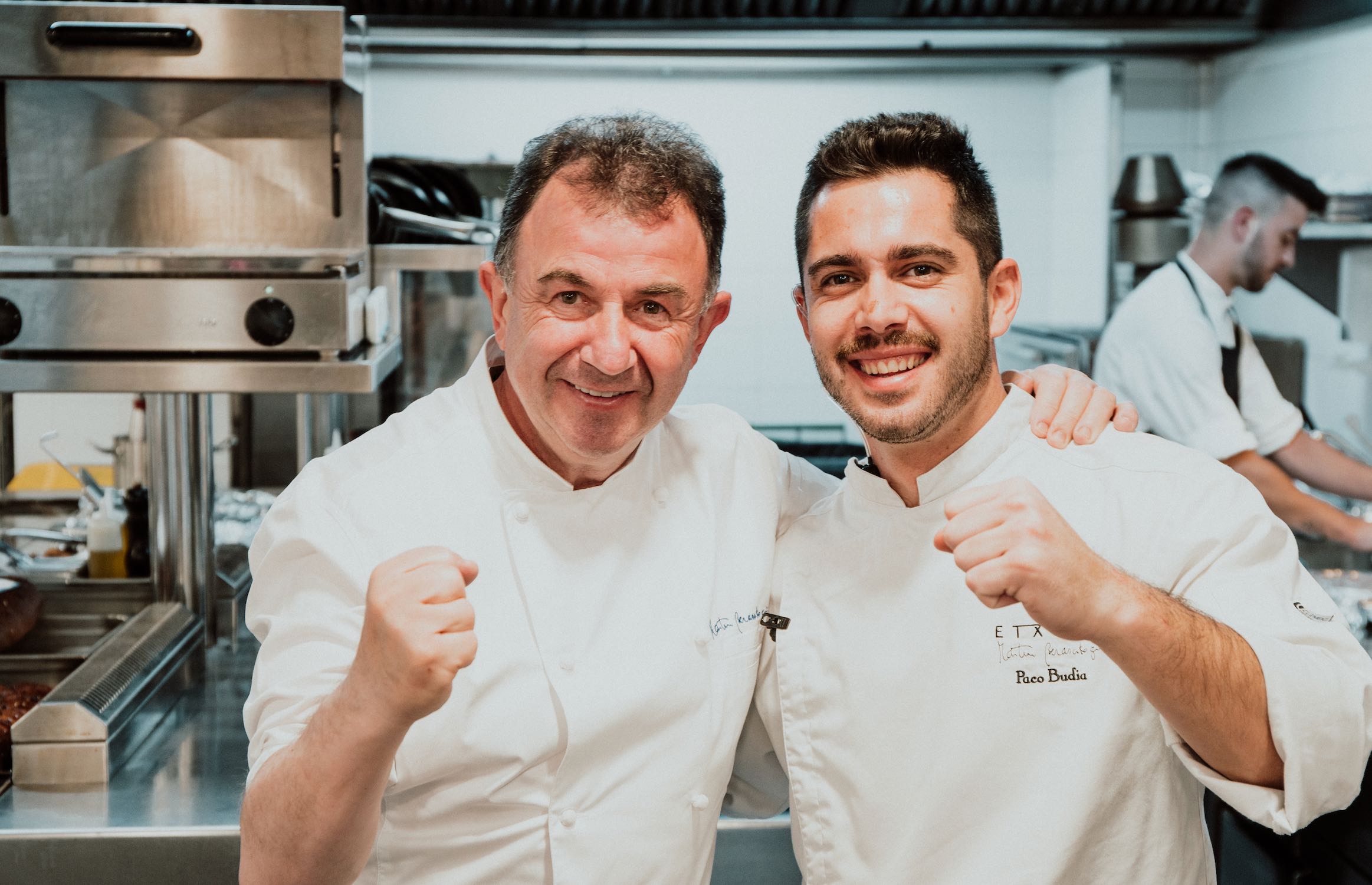 Etxeko chefs martín berasategui and paco-budía (Image: Alba Haut)