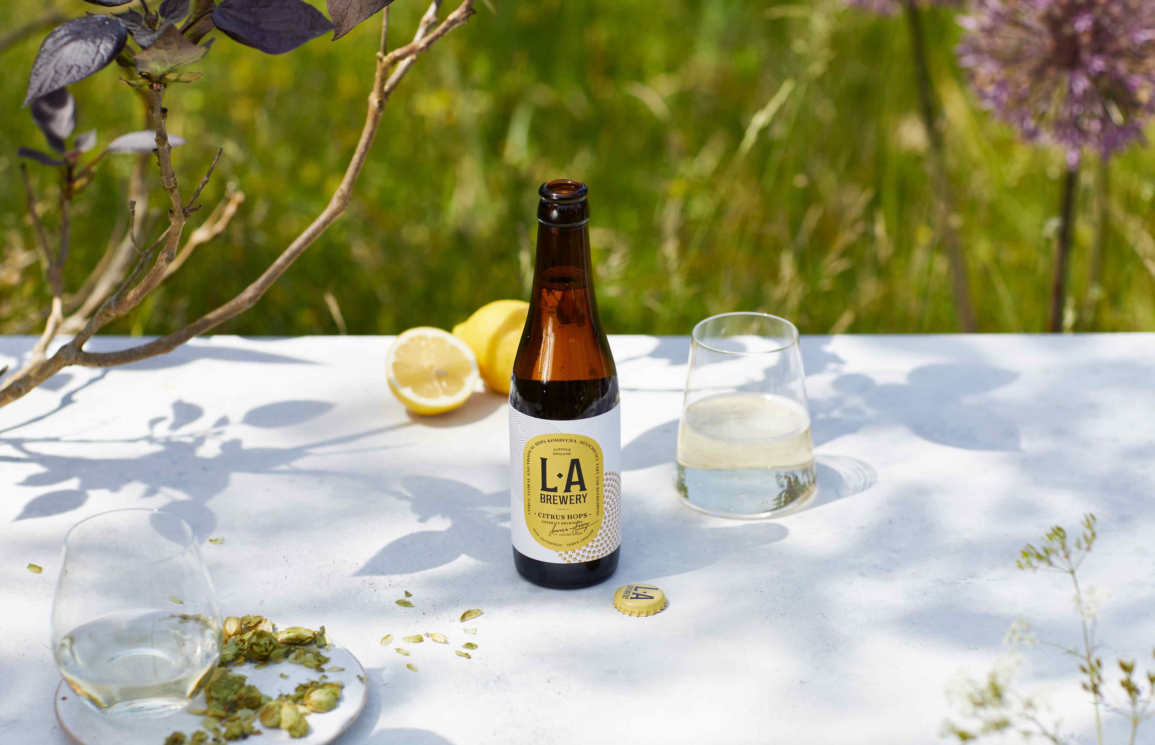 Win LA Brewery citrus hops kombucha (Image: Courtesy of LA Brewery)