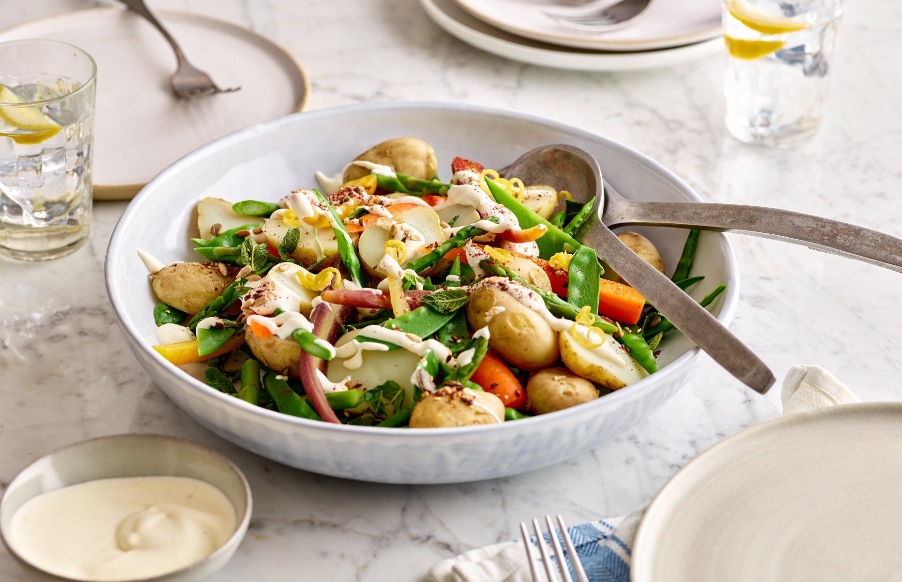 Jersey Royals Recipe With Chive Aioli