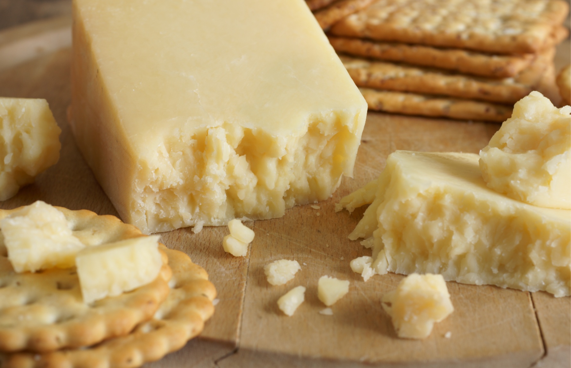 Lancashire cheeses (image: David Pimborough/Shutterstock)