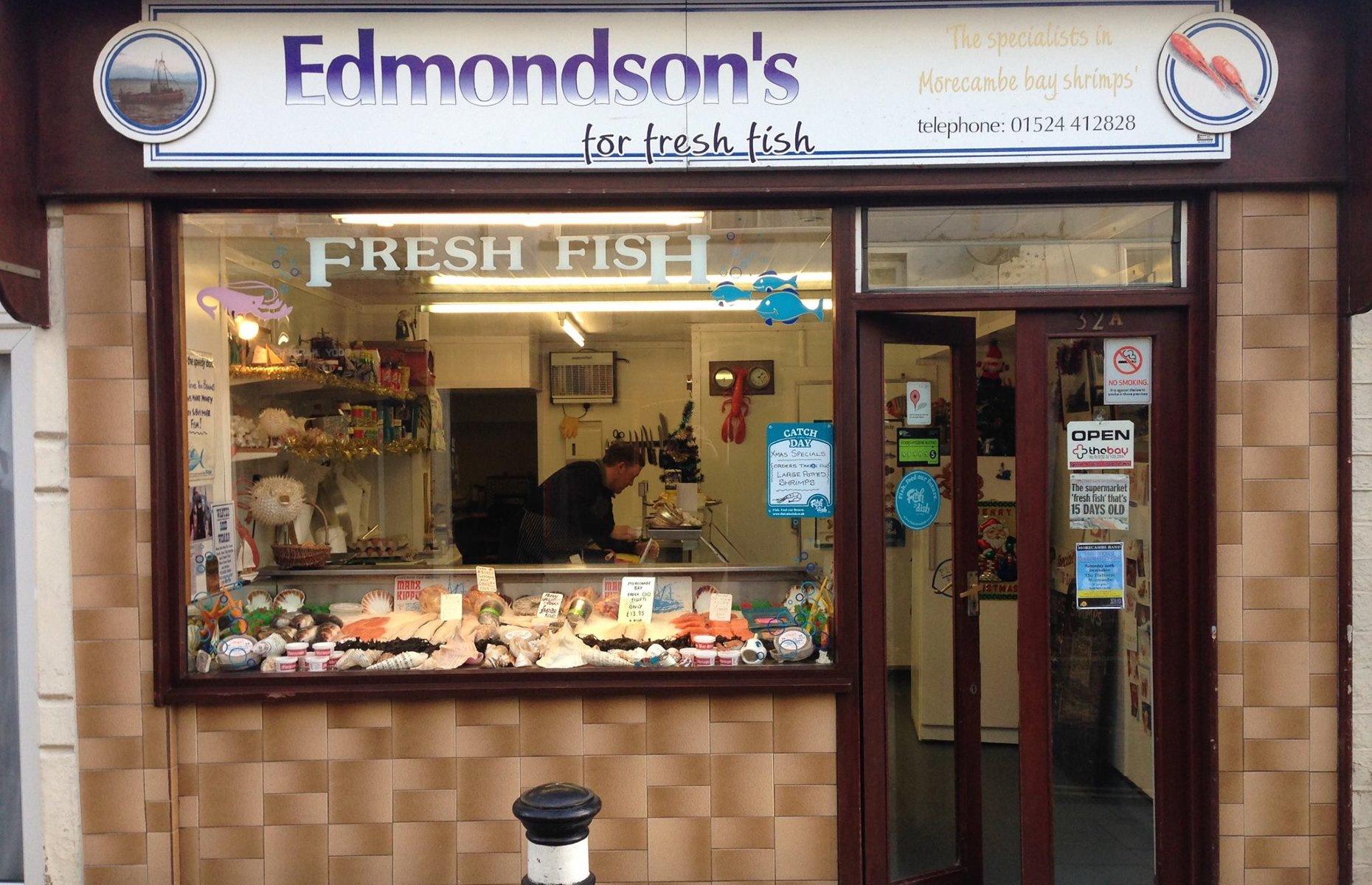 Edmondson’s Fresh Fish shop (Image: Edmondson's/Facebook)