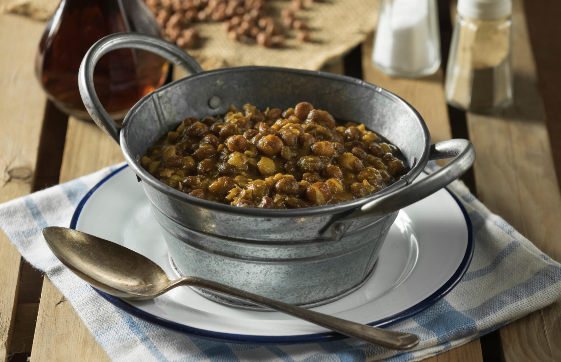 Parched peas (Image: Simon Reddy/Alamy)