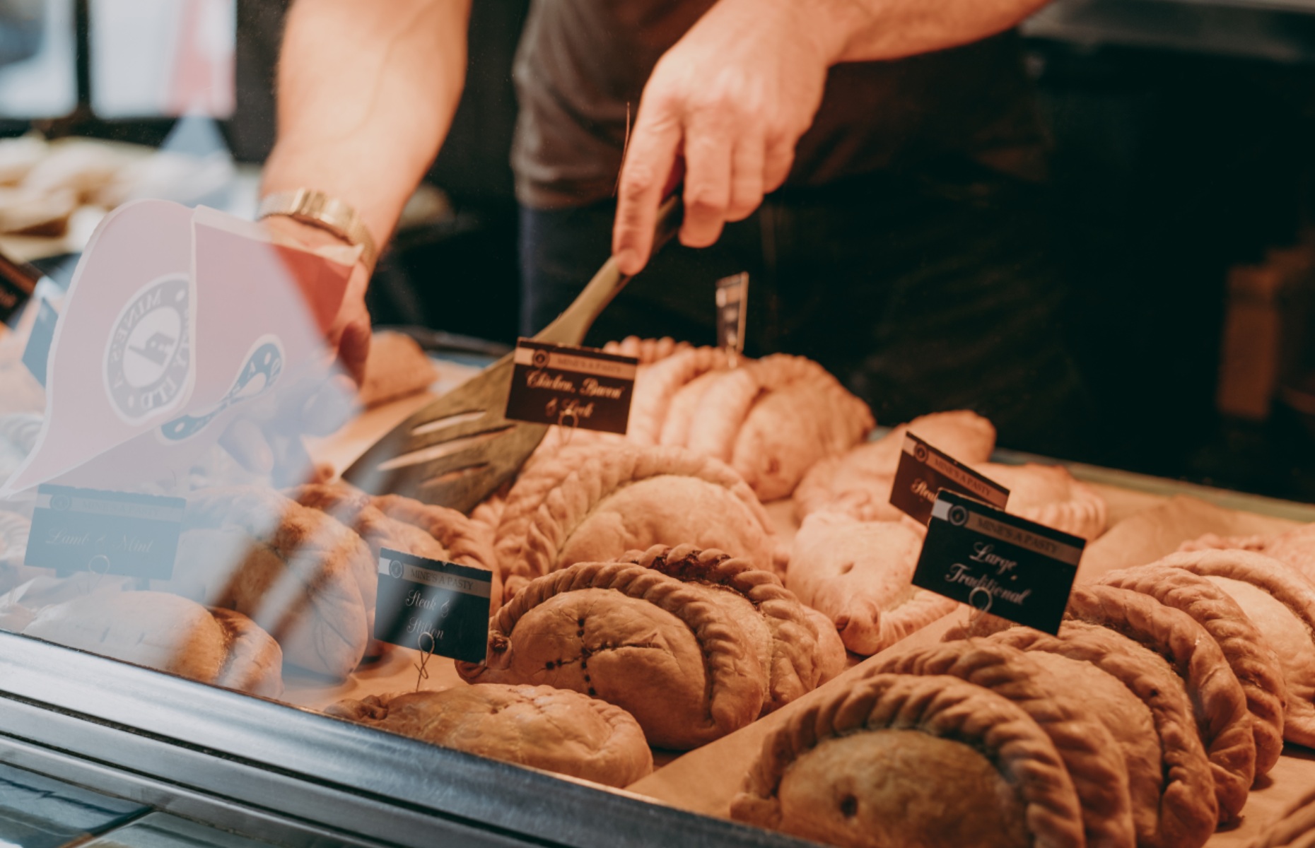 Pasty shop in Cornwall (Image: Alena Veasey/Shutterstock)