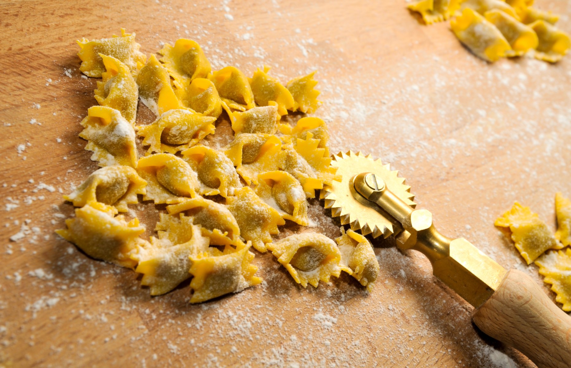 Pasta shapes: agnolotti (Image: Framarzo/Shutterstock)