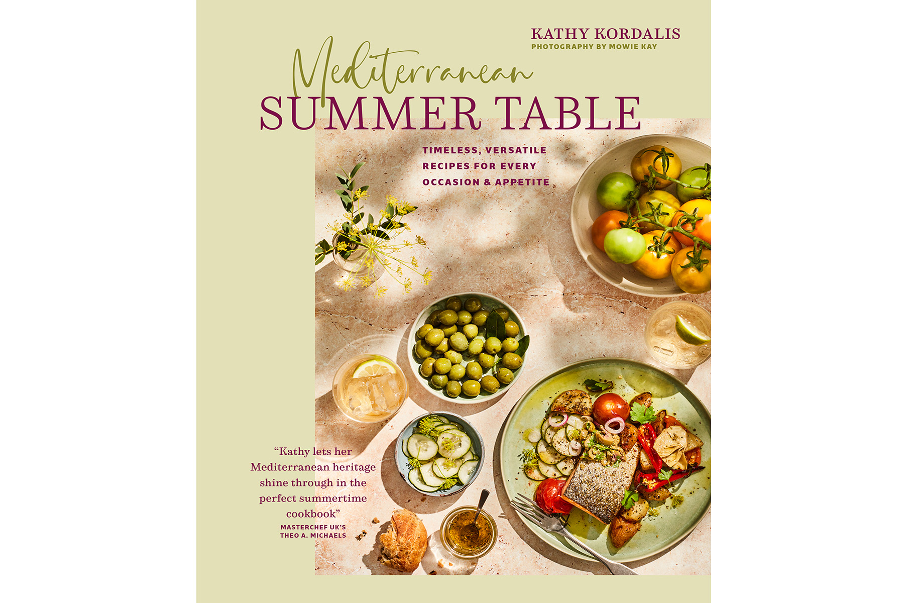 Mediterranean Summer Table by Kathy Kordalis