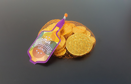 Waitrose chocolate coins