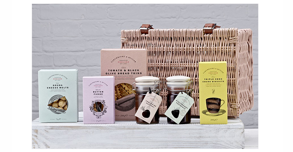 Cartwright & Butler His & Hers hamper