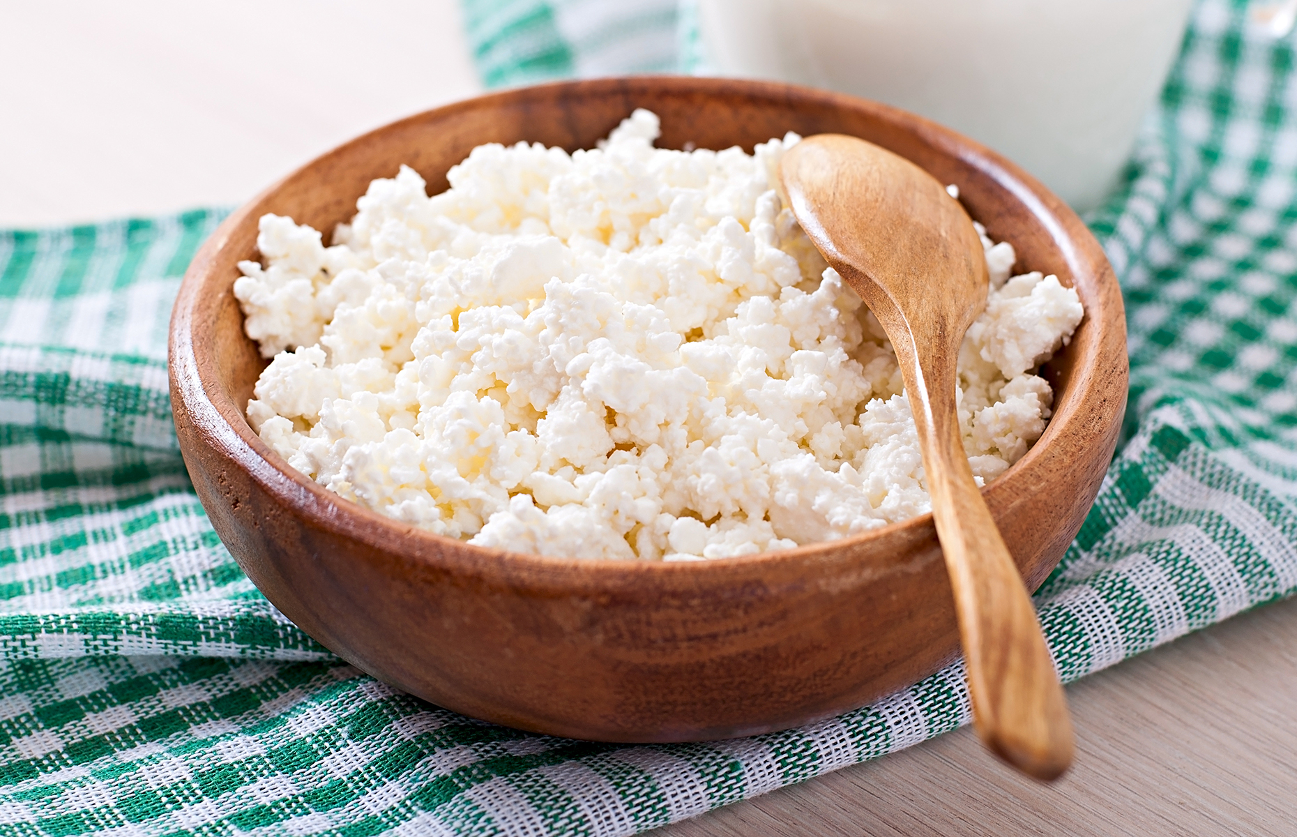 Dry-curd cottage cheese (Image: Timolina/Shutterstock)