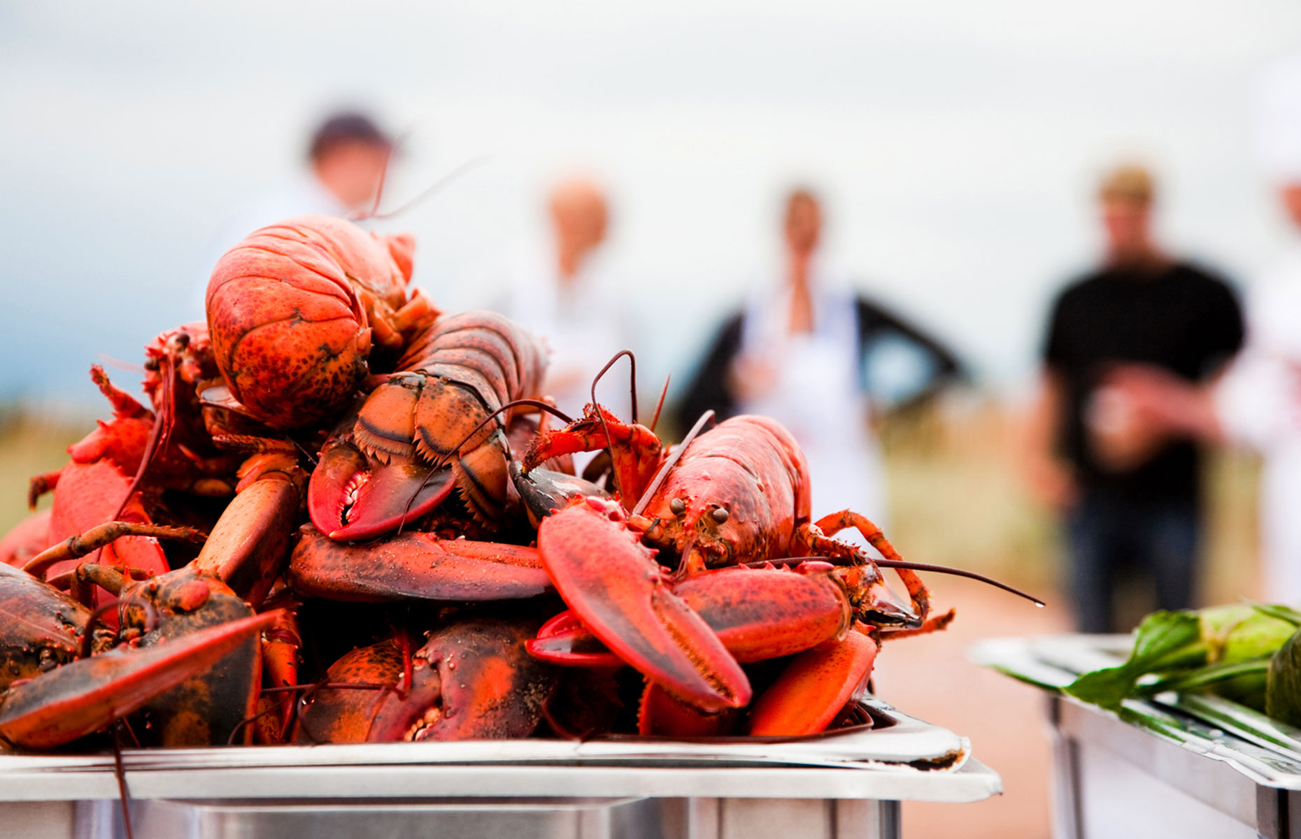 Lobster is available year round on Prince Edward Island