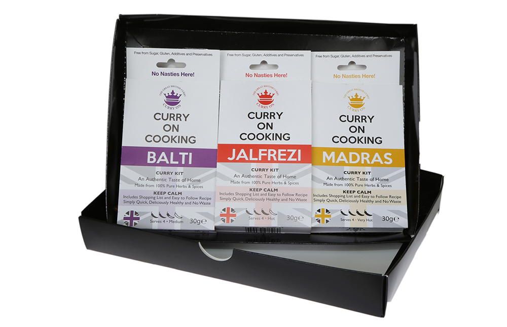 Curry On curry lovers gift set