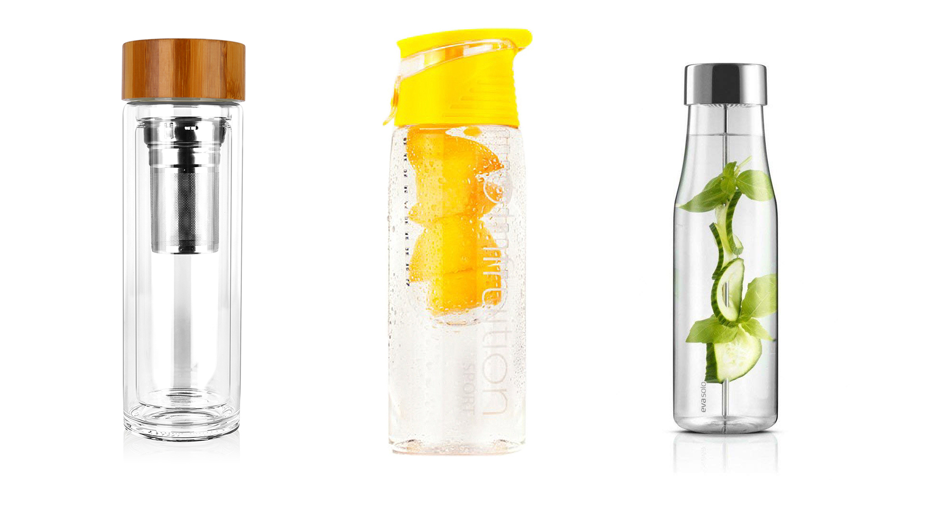 Infusion bottles for flavour