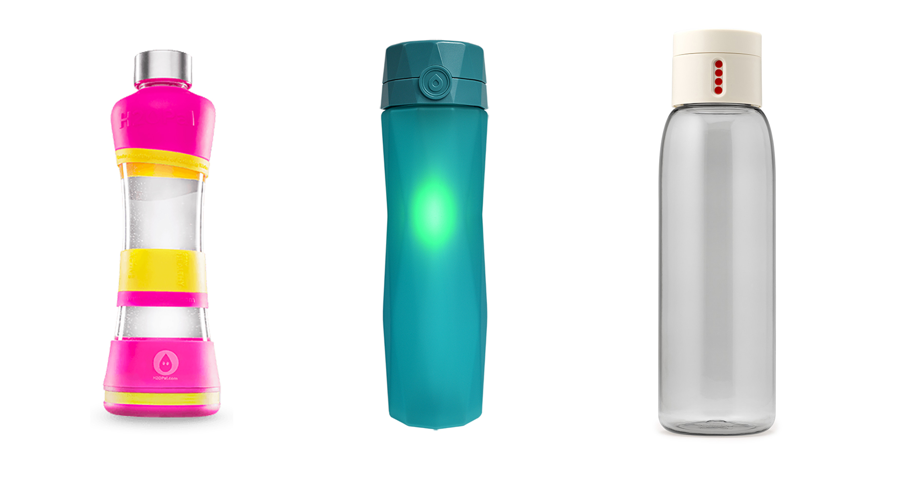 Smart bottles to track your water consumption