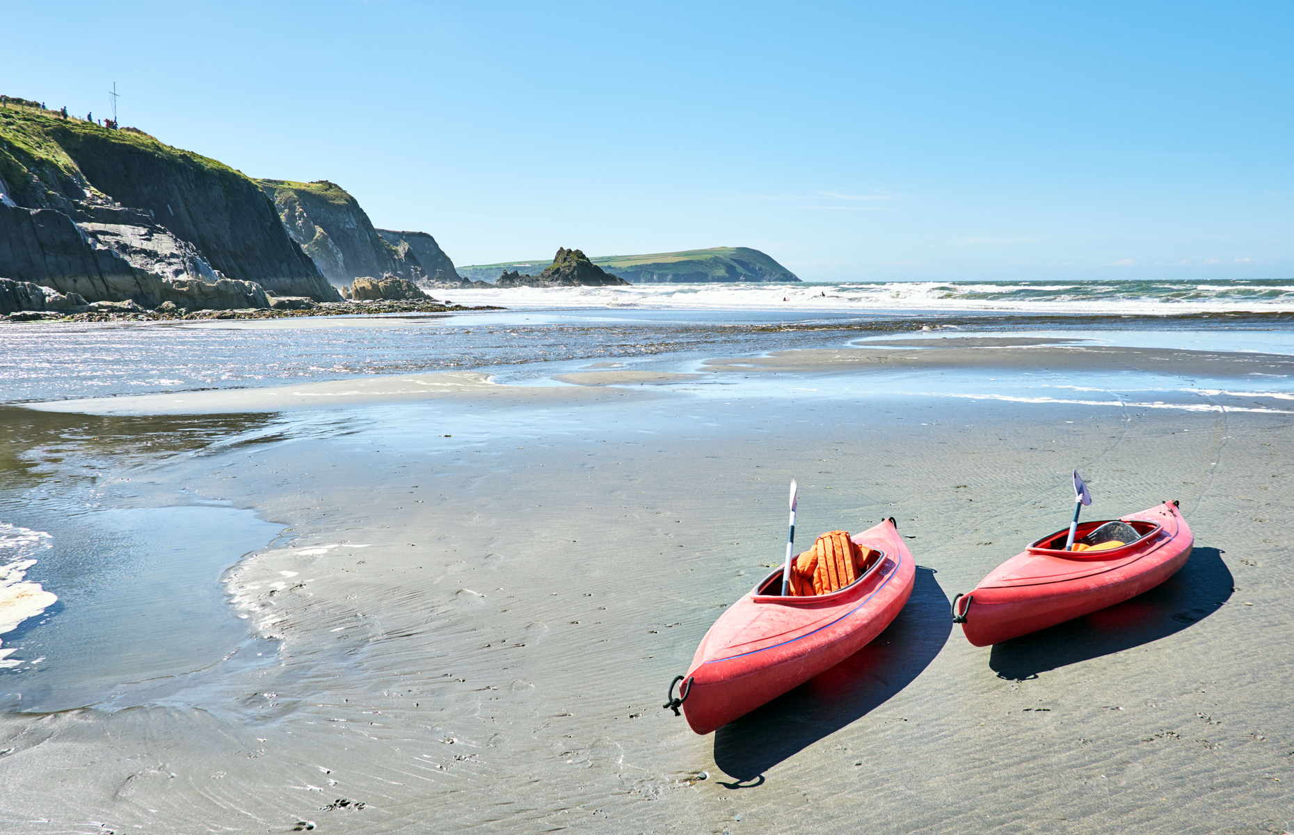 Newport Sands, Wales